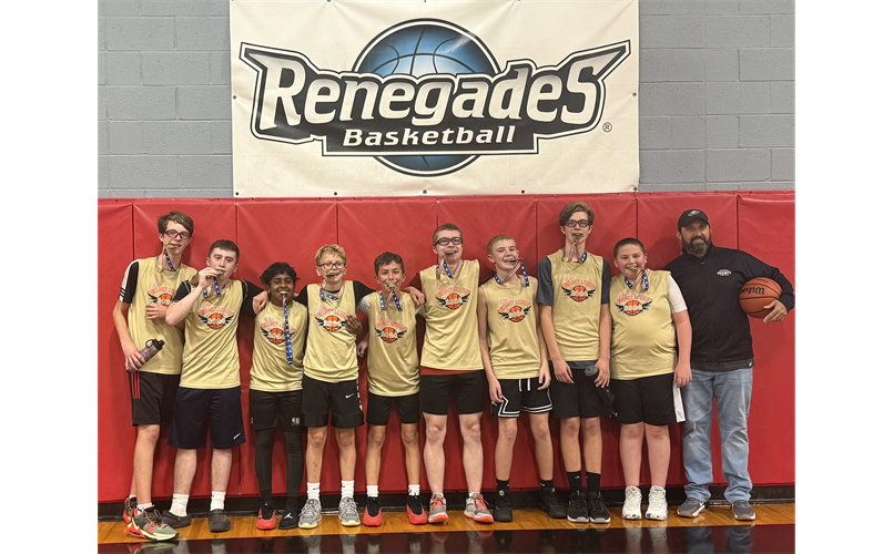 2024 8th Grade Renegades Fall League Champs